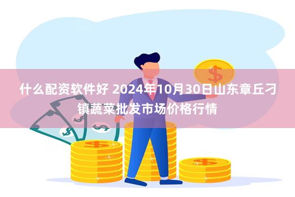 什么配资软件好 2024年10月30日山东章丘刁镇蔬菜批发市场价格行情