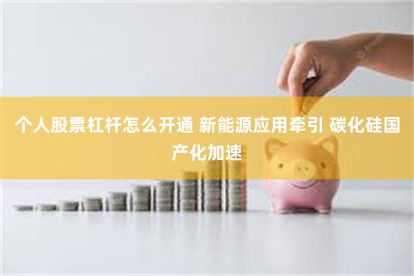 个人股票杠杆怎么开通 新能源应用牵引 碳化硅国产化加速