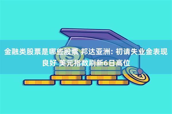 金融类股票是哪些股票 邦达亚洲: 初请失业金表现良好 美元指数刷新6日高位